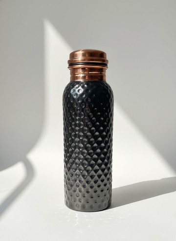 Botella Cobre Negra
