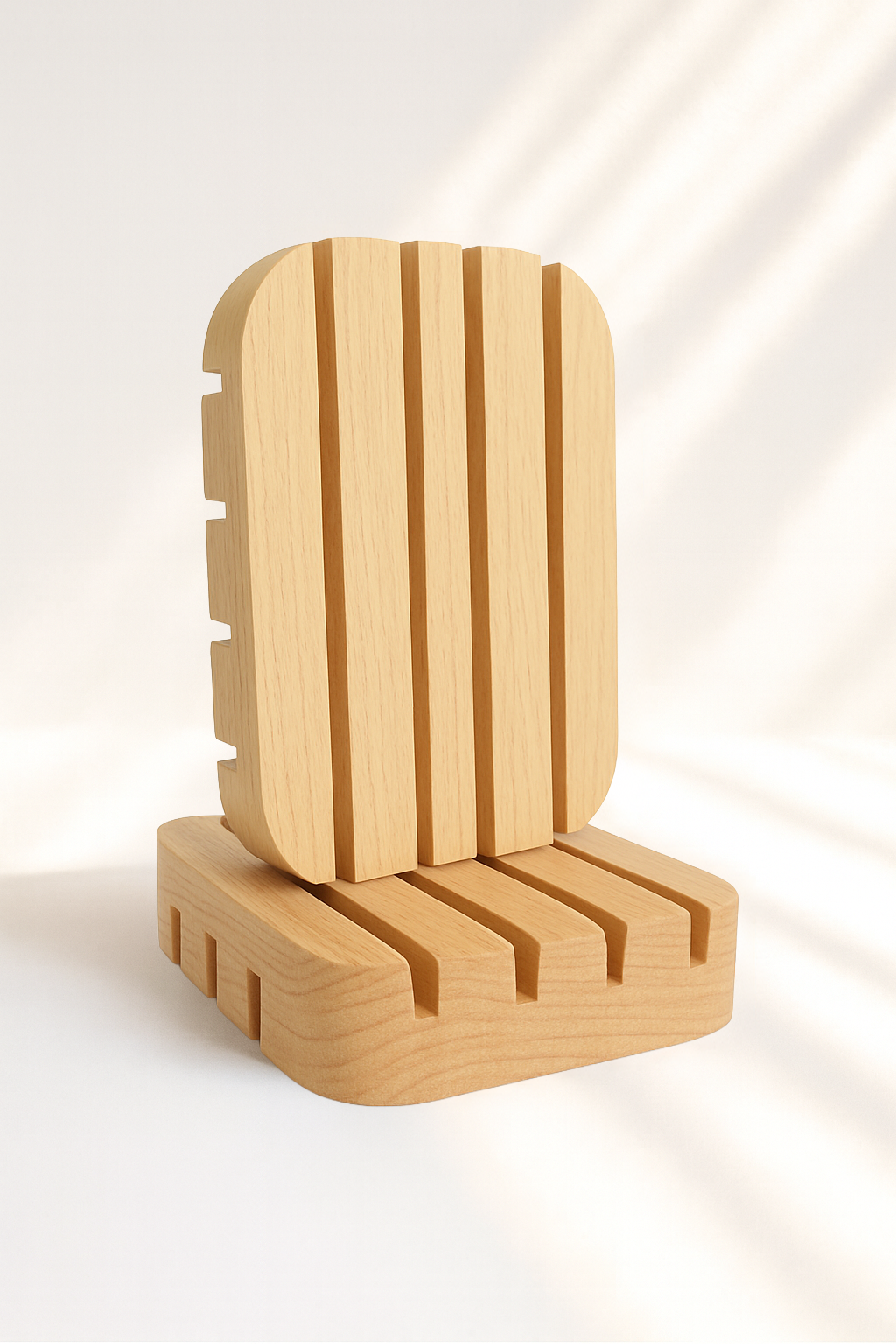 Jabonera individual natural